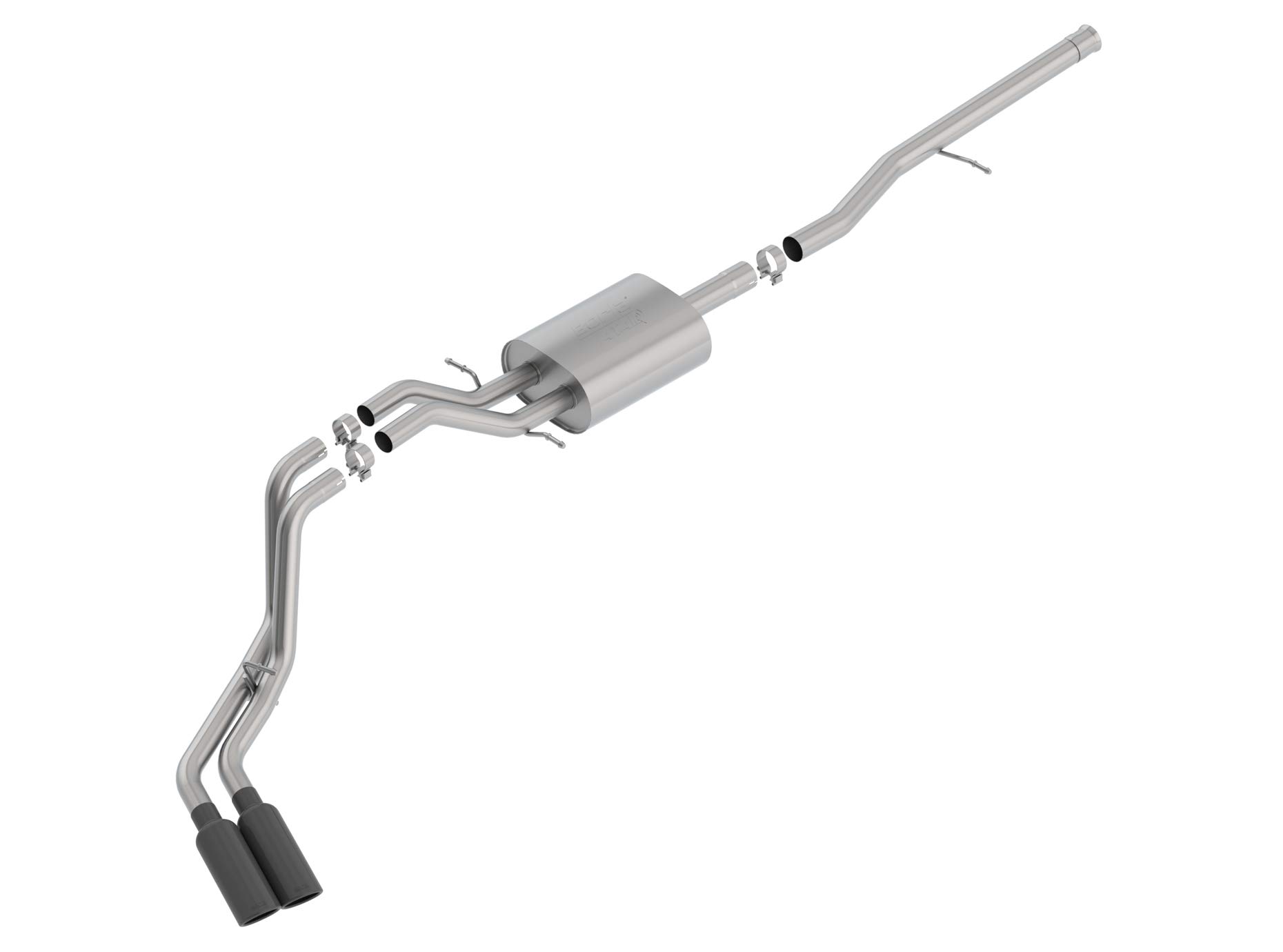 Amazon.com: Borla 140797BC ATAK Cat-Back Exhaust System; 2.75 in